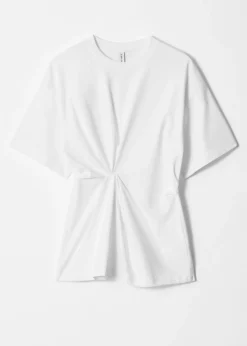 & Other Stories T-Shirt mit Knotendetail