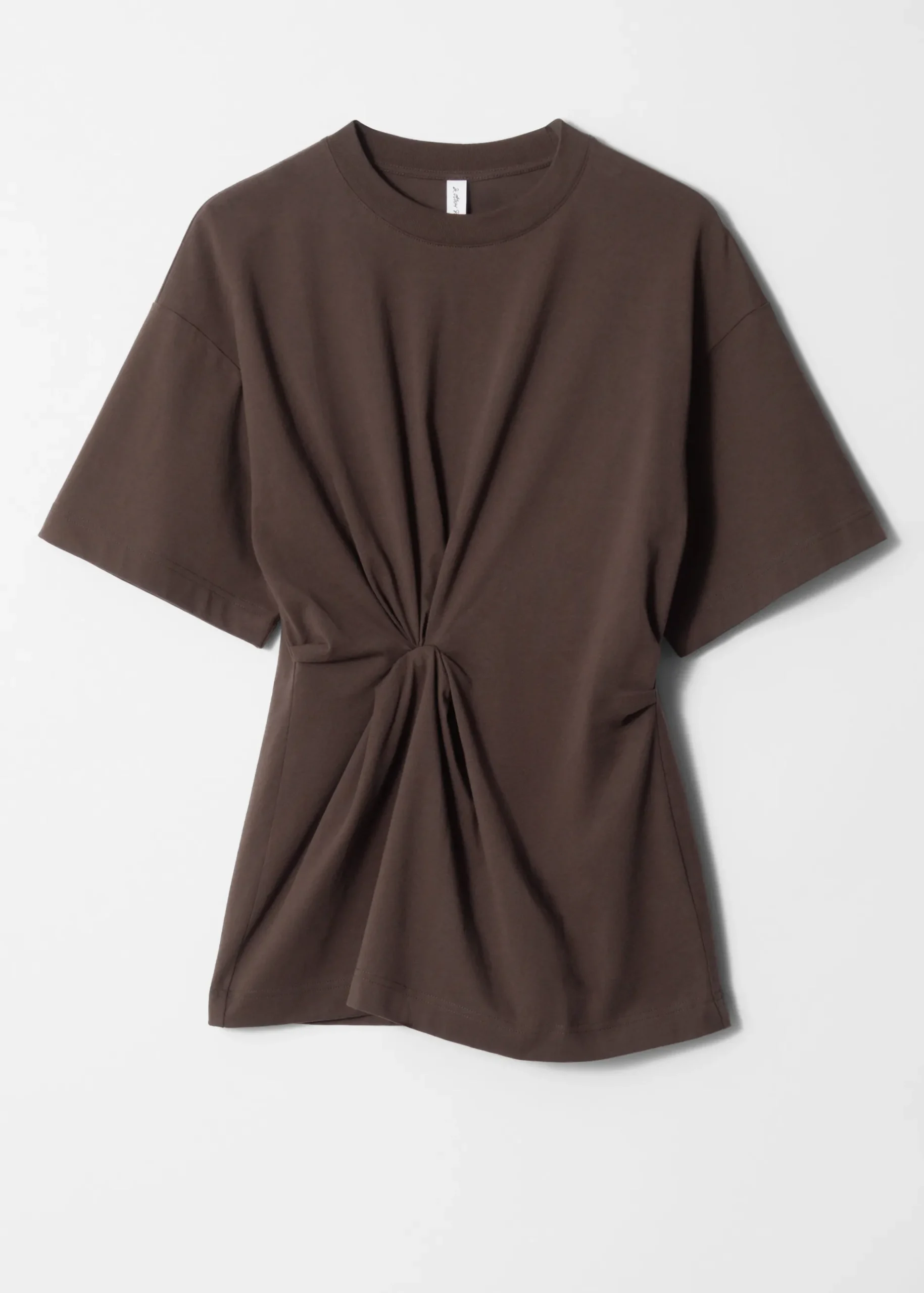 & Other Stories T-Shirt mit Knotendetail