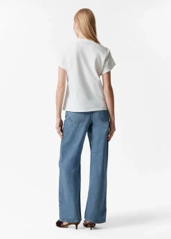 & Other Stories T-Shirt mit Rundhalsausschnitt