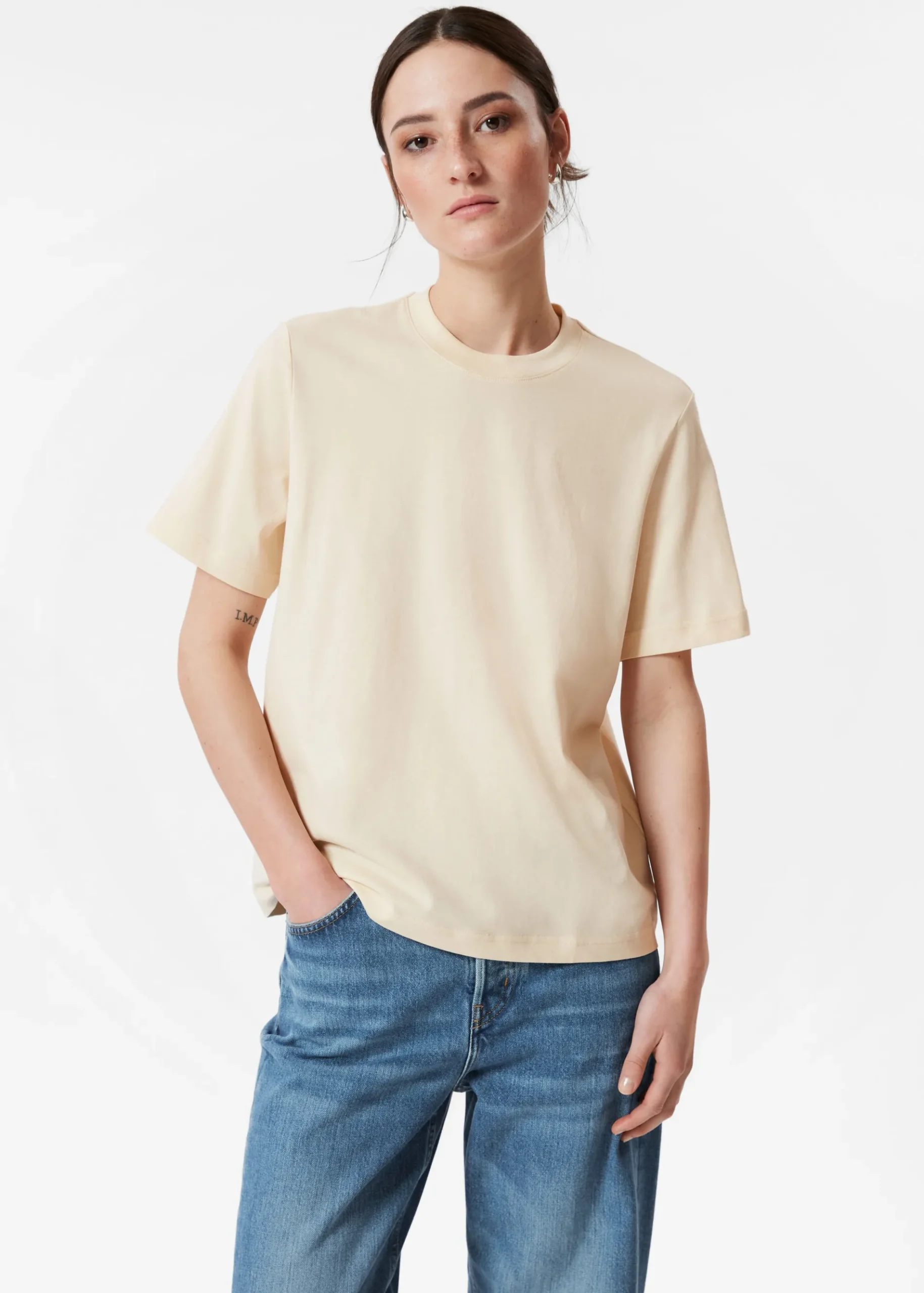 & Other Stories T-Shirt mit Rundhalsausschnitt