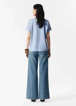 & Other Stories T-Shirt mit Rundhalsausschnitt