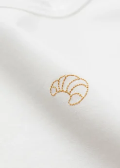 & Other Stories T-Shirt mit Stickerei