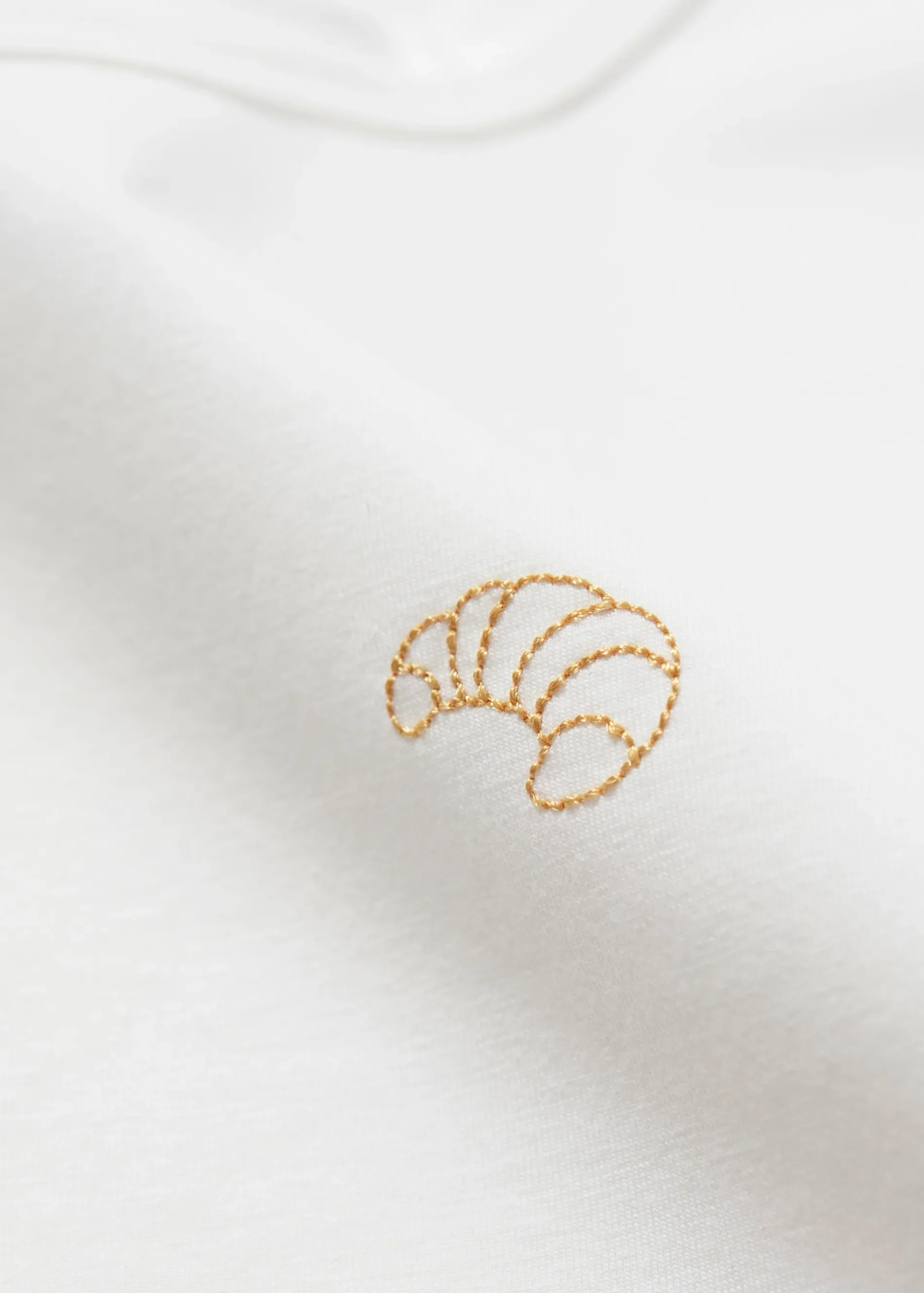 & Other Stories T-Shirt mit Stickerei