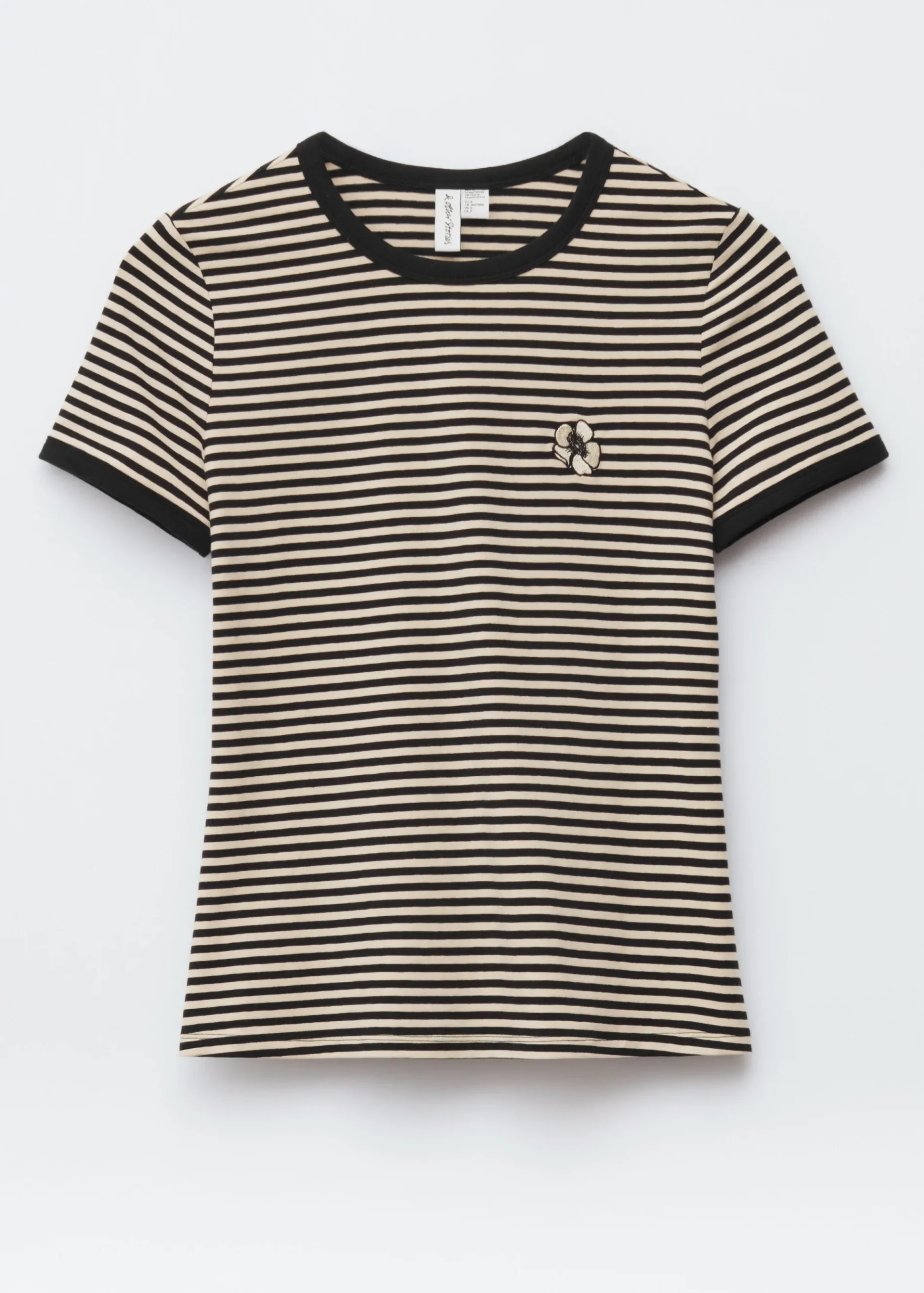 & Other Stories T-Shirt mit Stickerei