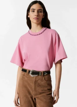 & Other Stories T-Shirt mit Verzierung