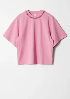 & Other Stories T-Shirt mit Verzierung