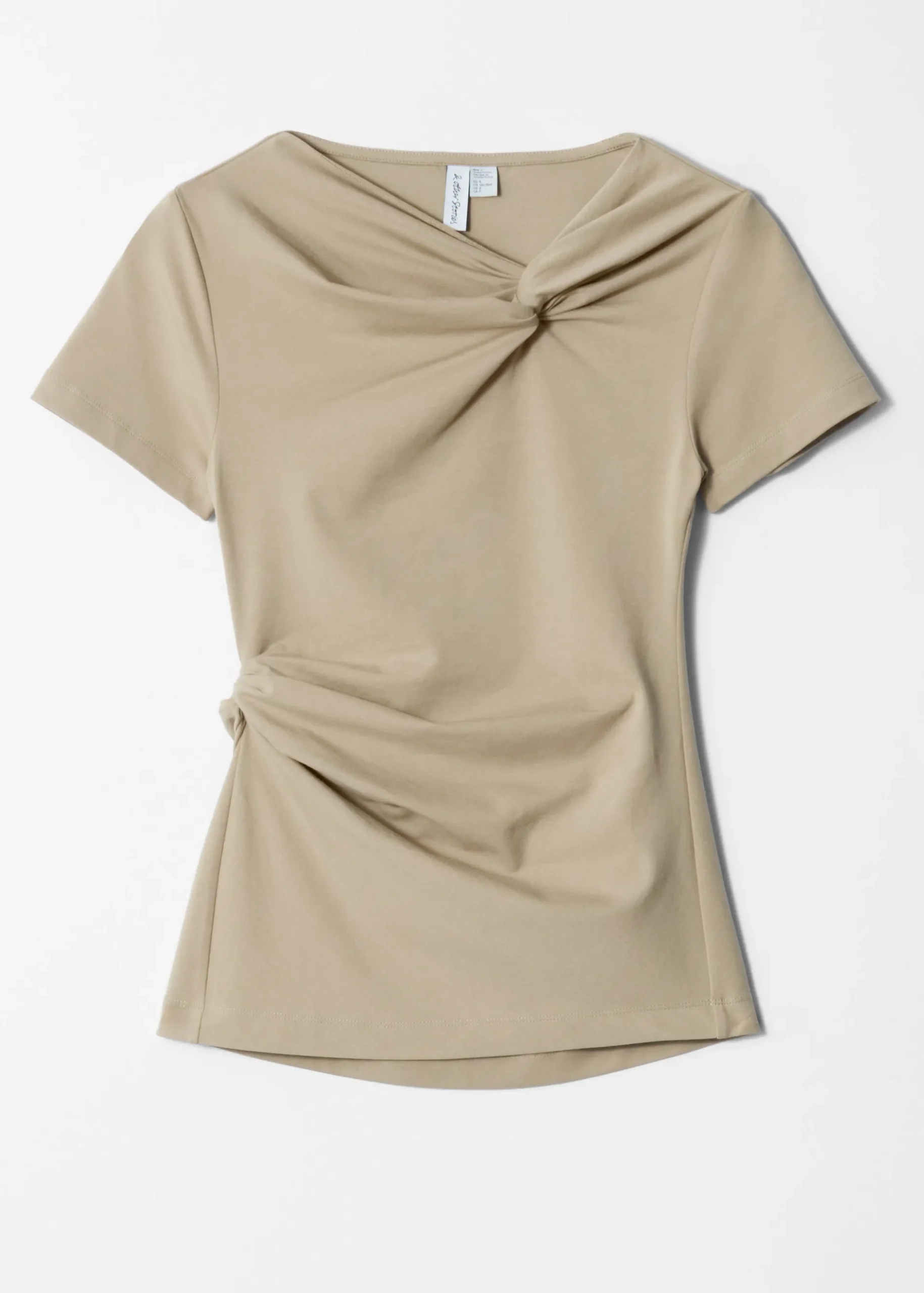 & Other Stories TwistDetail Tshirt