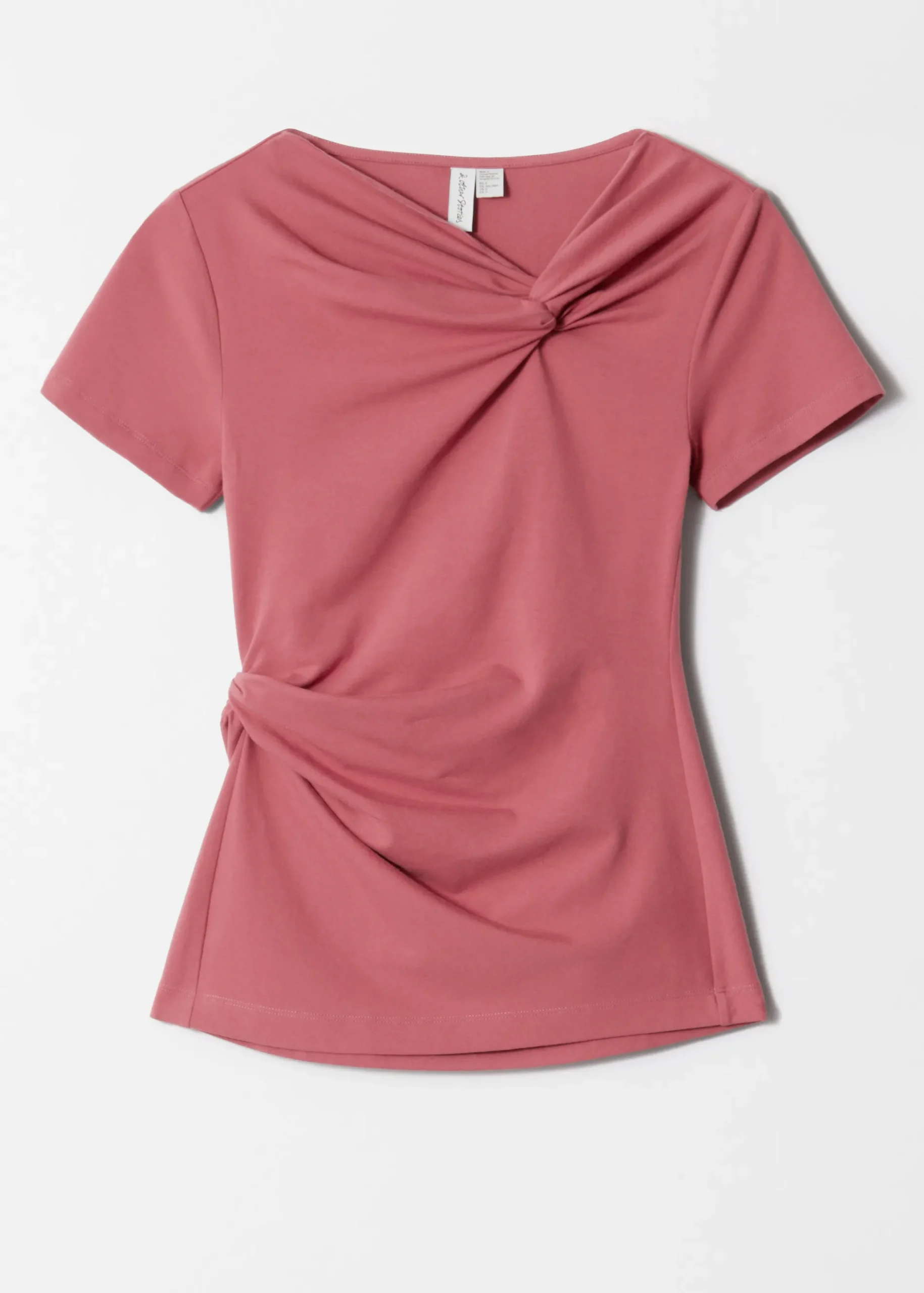 & Other Stories TwistDetail Tshirt