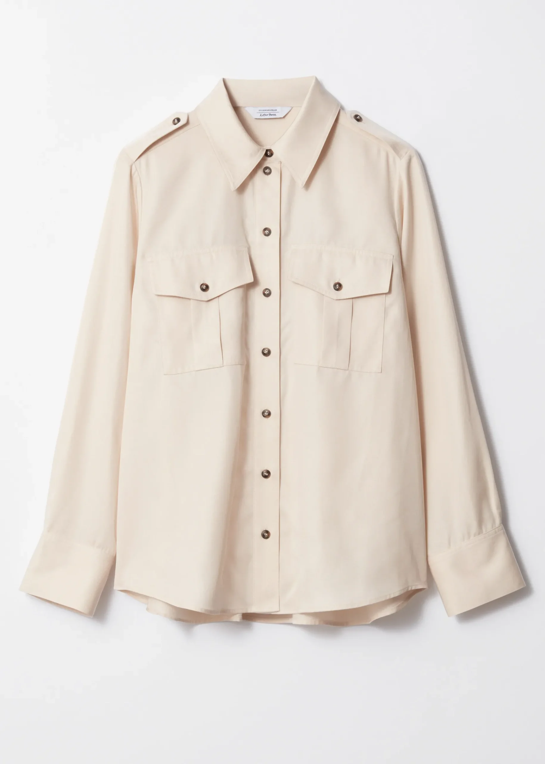 & Other Stories Utility-Hemd aus Satin