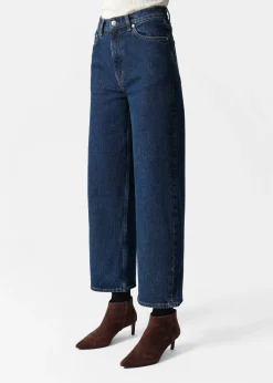 & Other Stories Verkürzte Jeans mit weitem Bein