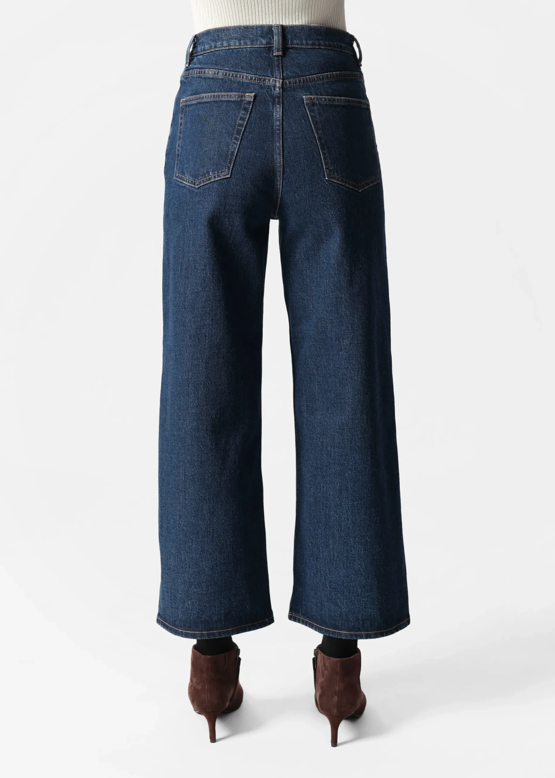 & Other Stories Verkürzte Jeans mit weitem Bein