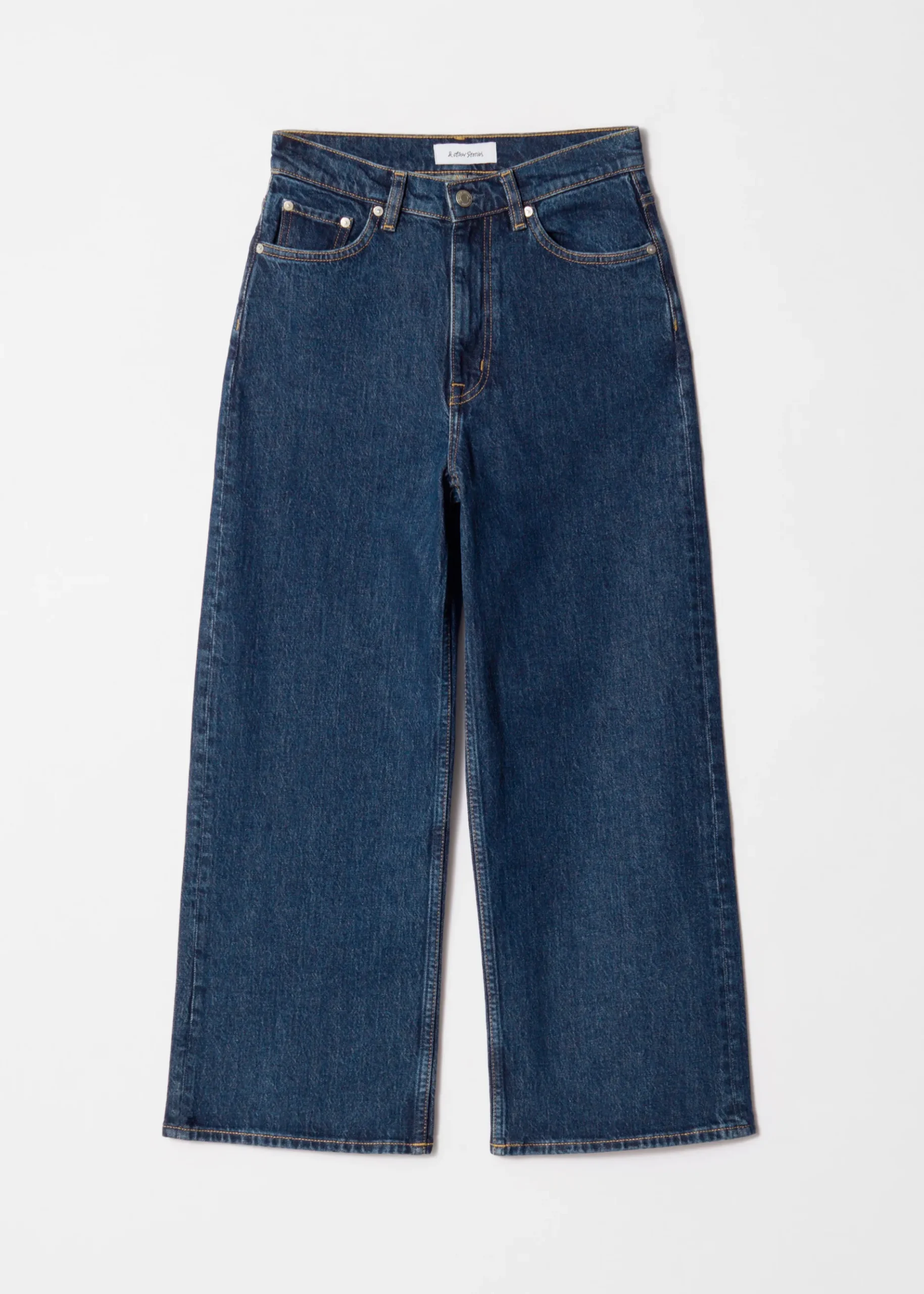 & Other Stories Verkürzte Jeans mit weitem Bein