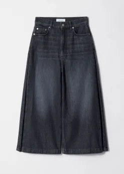 & Other Stories Verkürzte Jeans mit weitem Bein