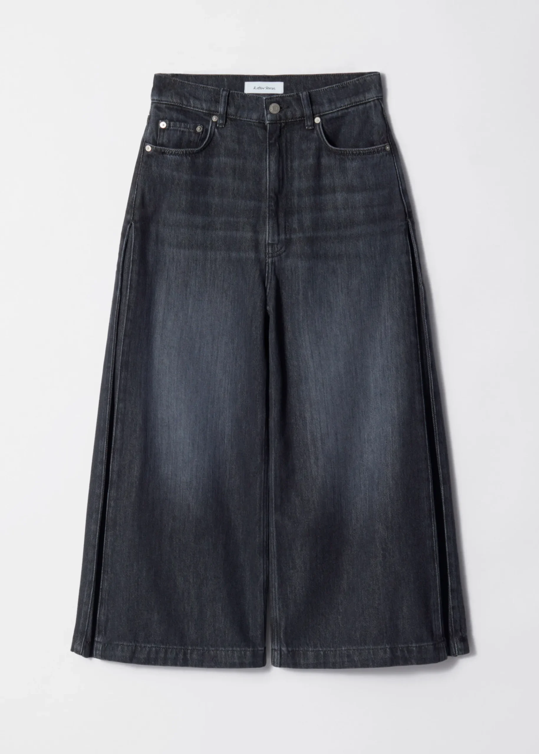 & Other Stories Verkürzte Jeans mit weitem Bein