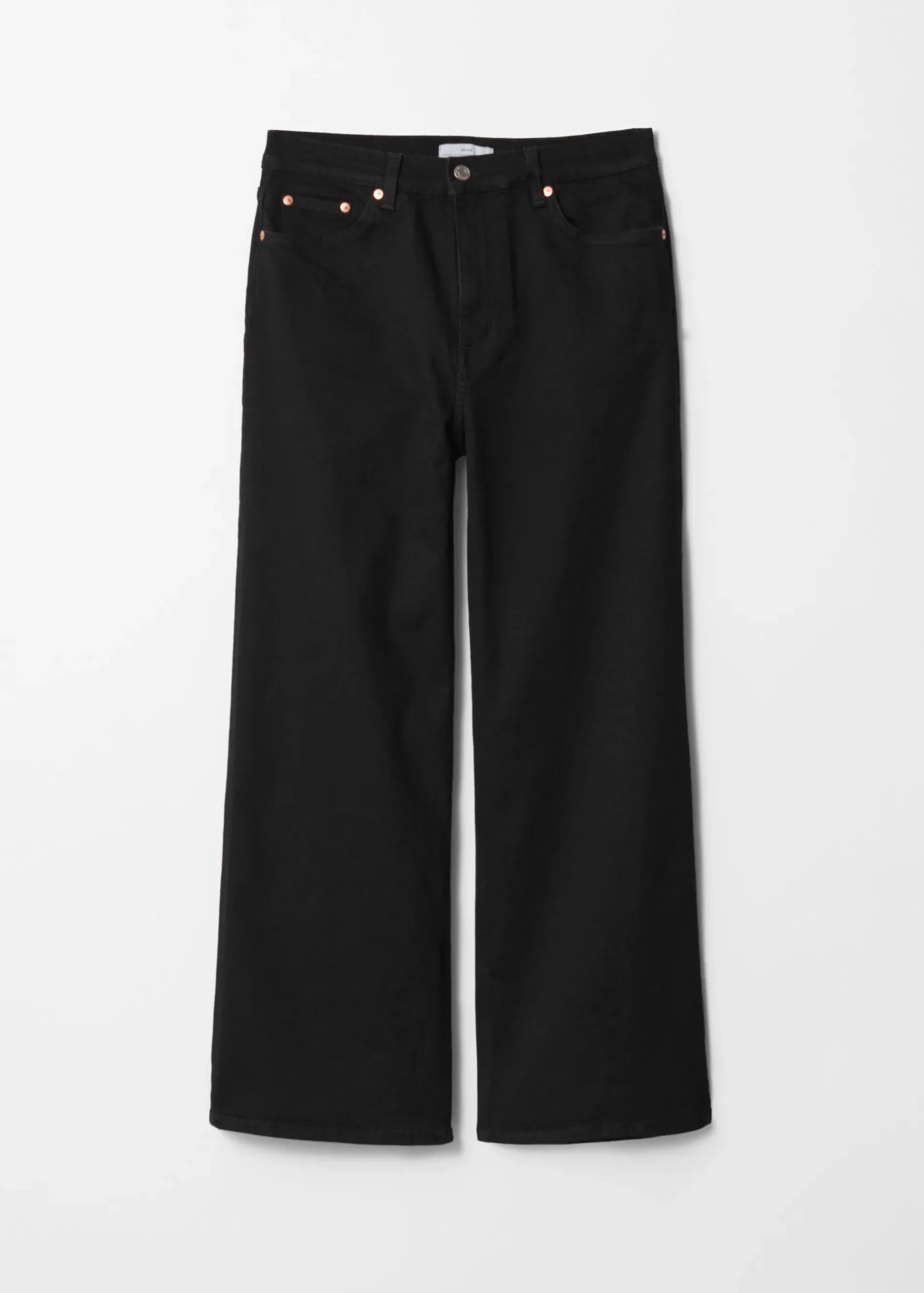 & Other Stories Verkürzte Jeans mit weitem Bein