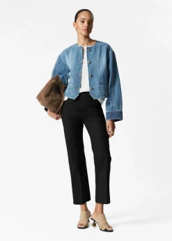 & Other Stories Verkürzte Jeansjacke