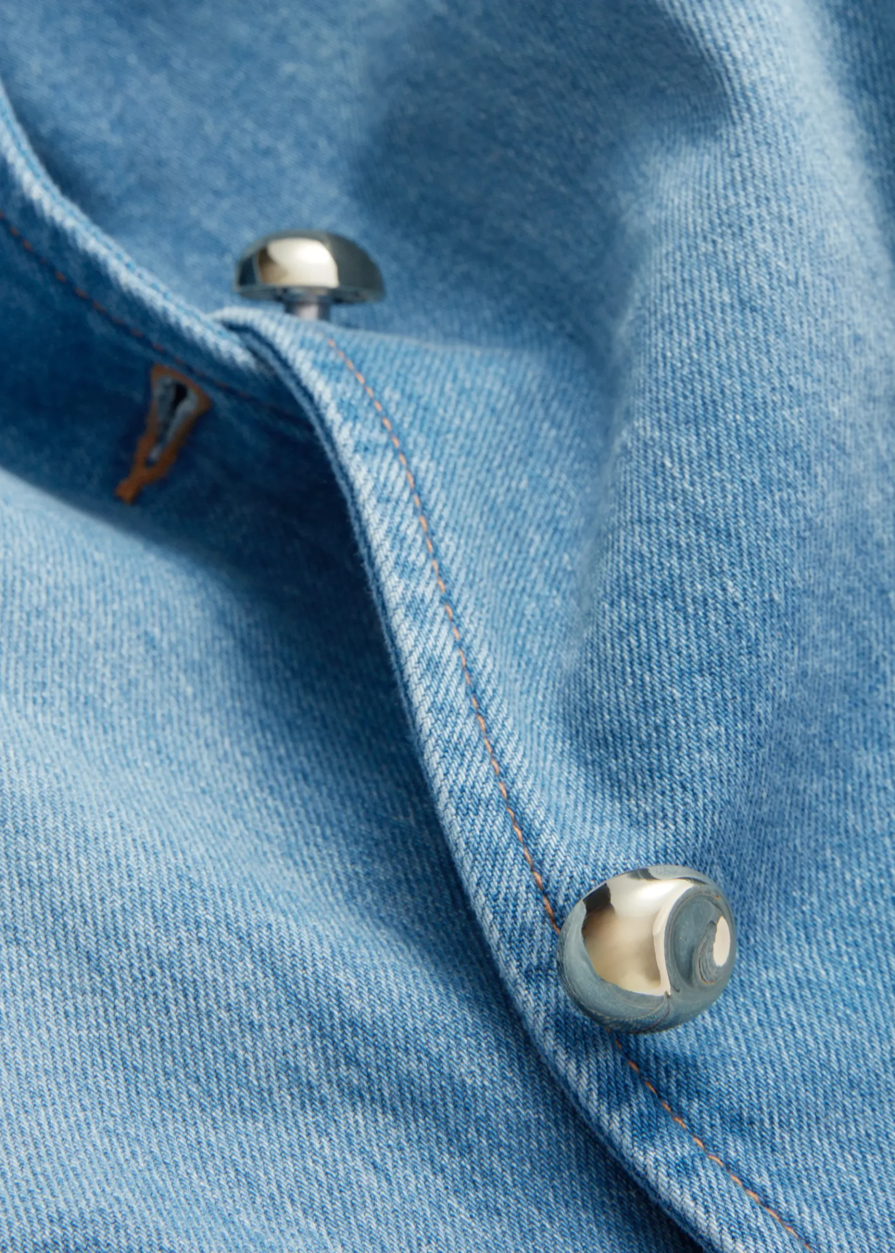 & Other Stories Verkürzte Jeansjacke