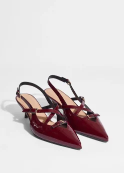& Other Stories Verzierte Slingback-Pumps