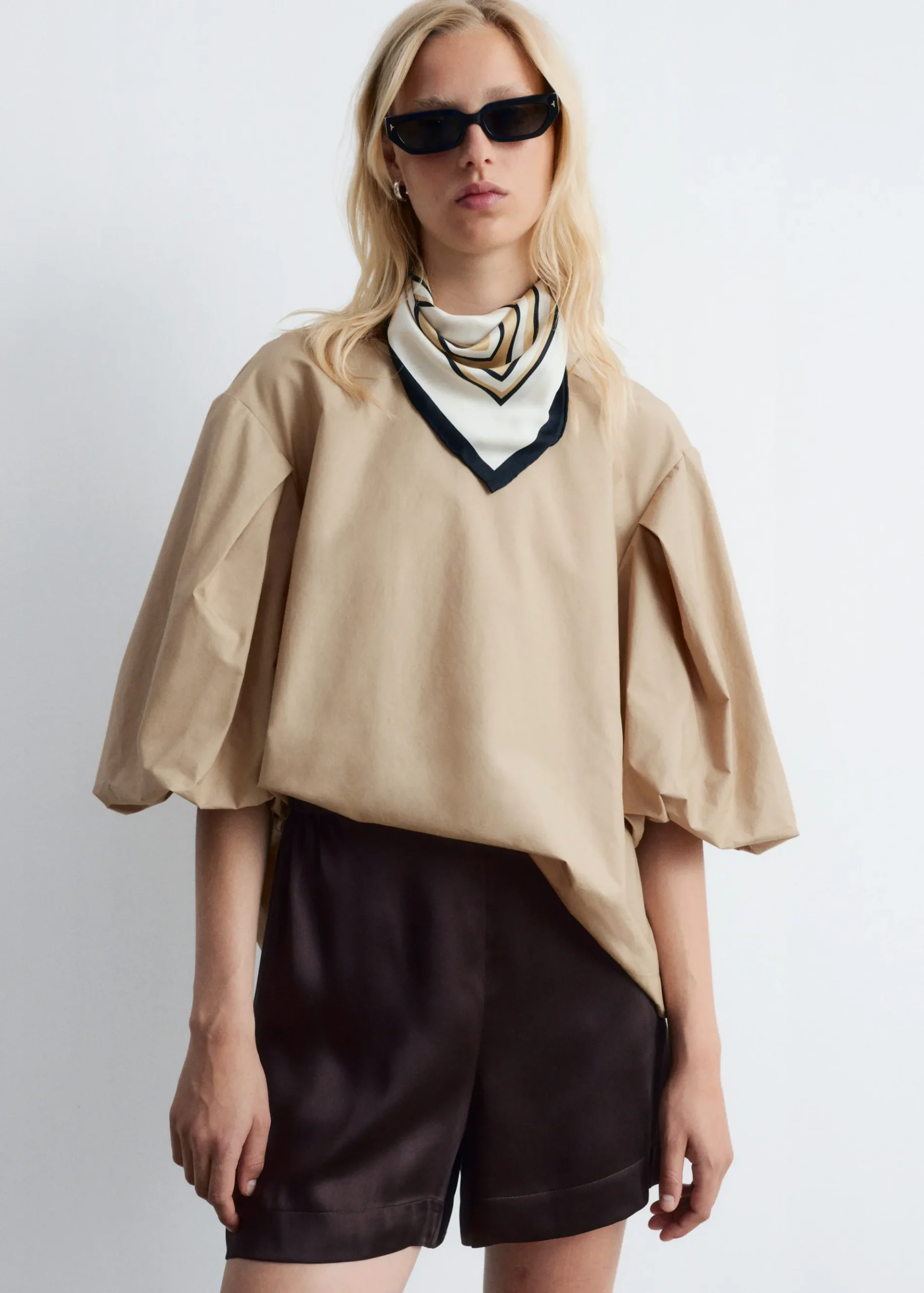 & Other Stories Voluminous PuffSleeve Blouse
