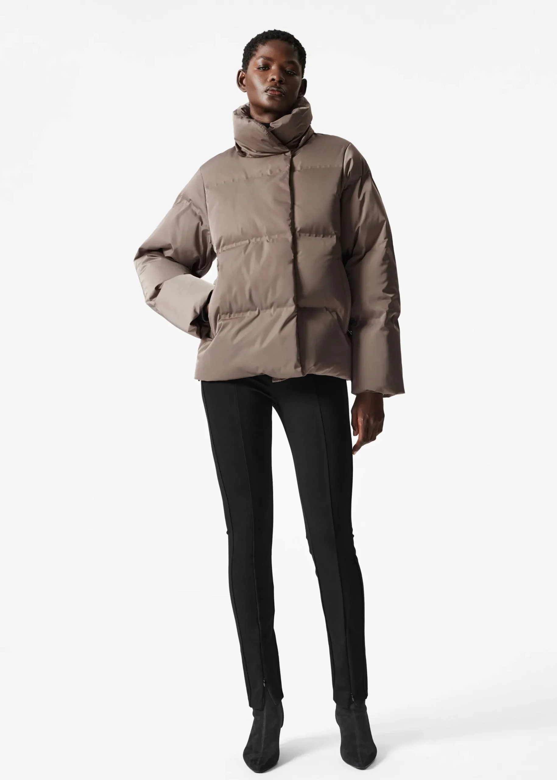 & Other Stories Wattierte Daunenjacke