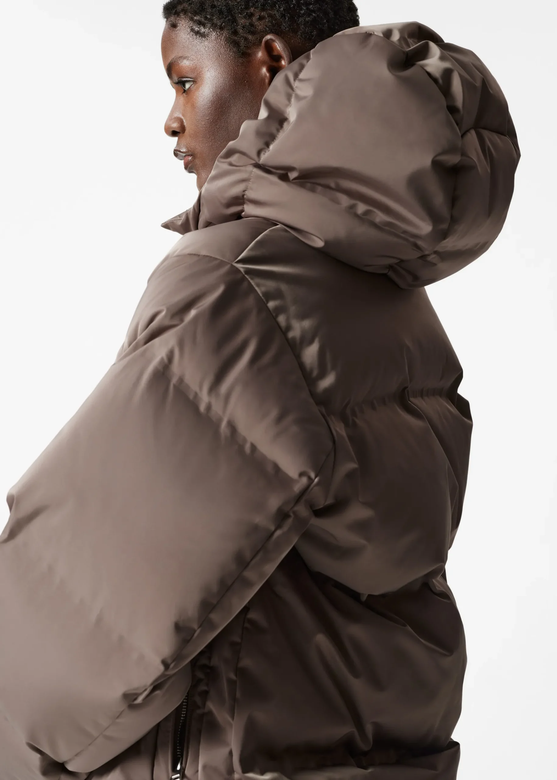 & Other Stories Wattierte Daunenjacke