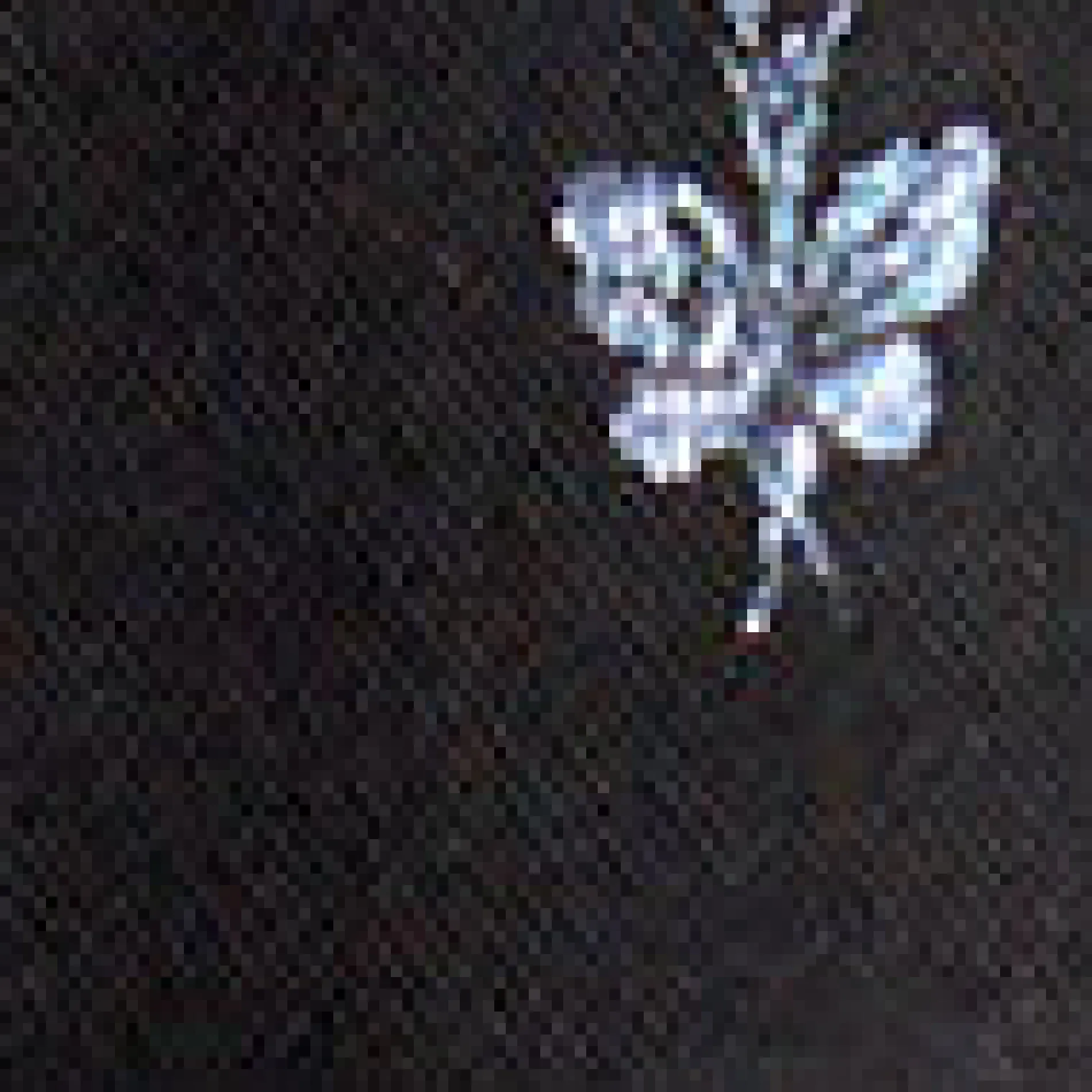 & Other Stories Weite Jacquard-Hose mit Metallic-Muster