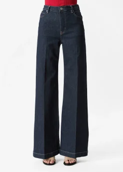 & Other Stories Weite Jeans mit Bügelfalten