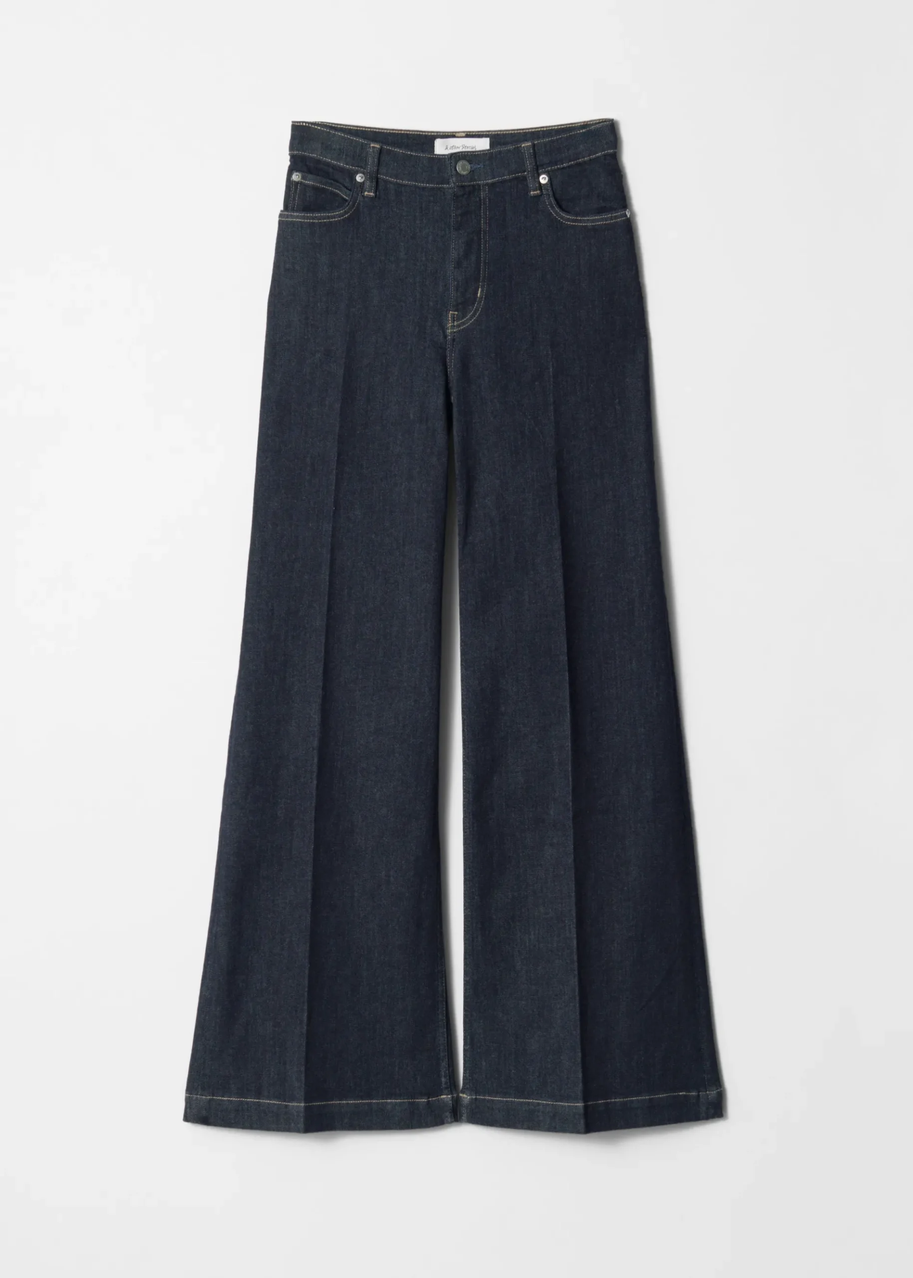 & Other Stories Weite Jeans mit Bügelfalten