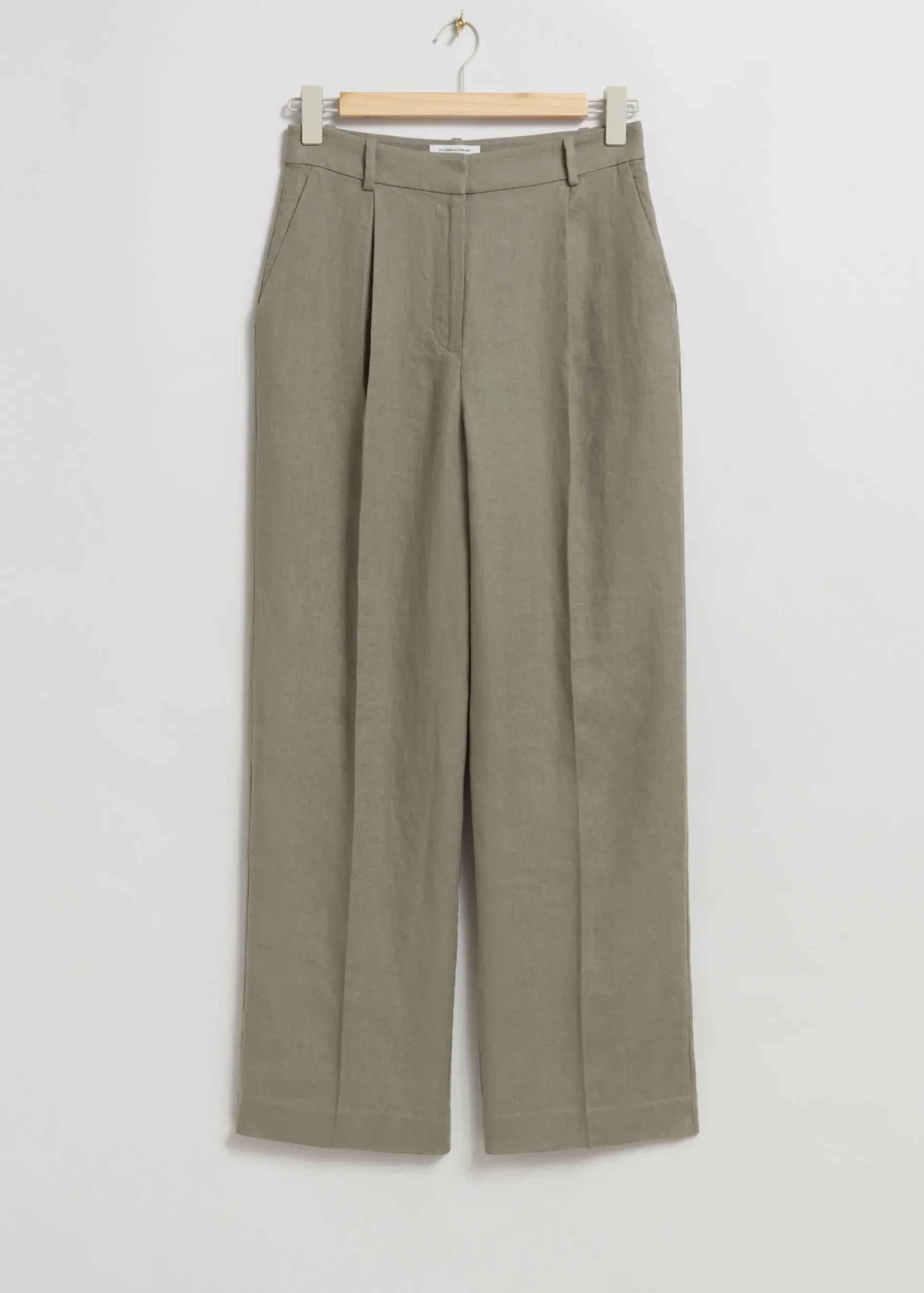 & Other Stories Weite Leinenhose