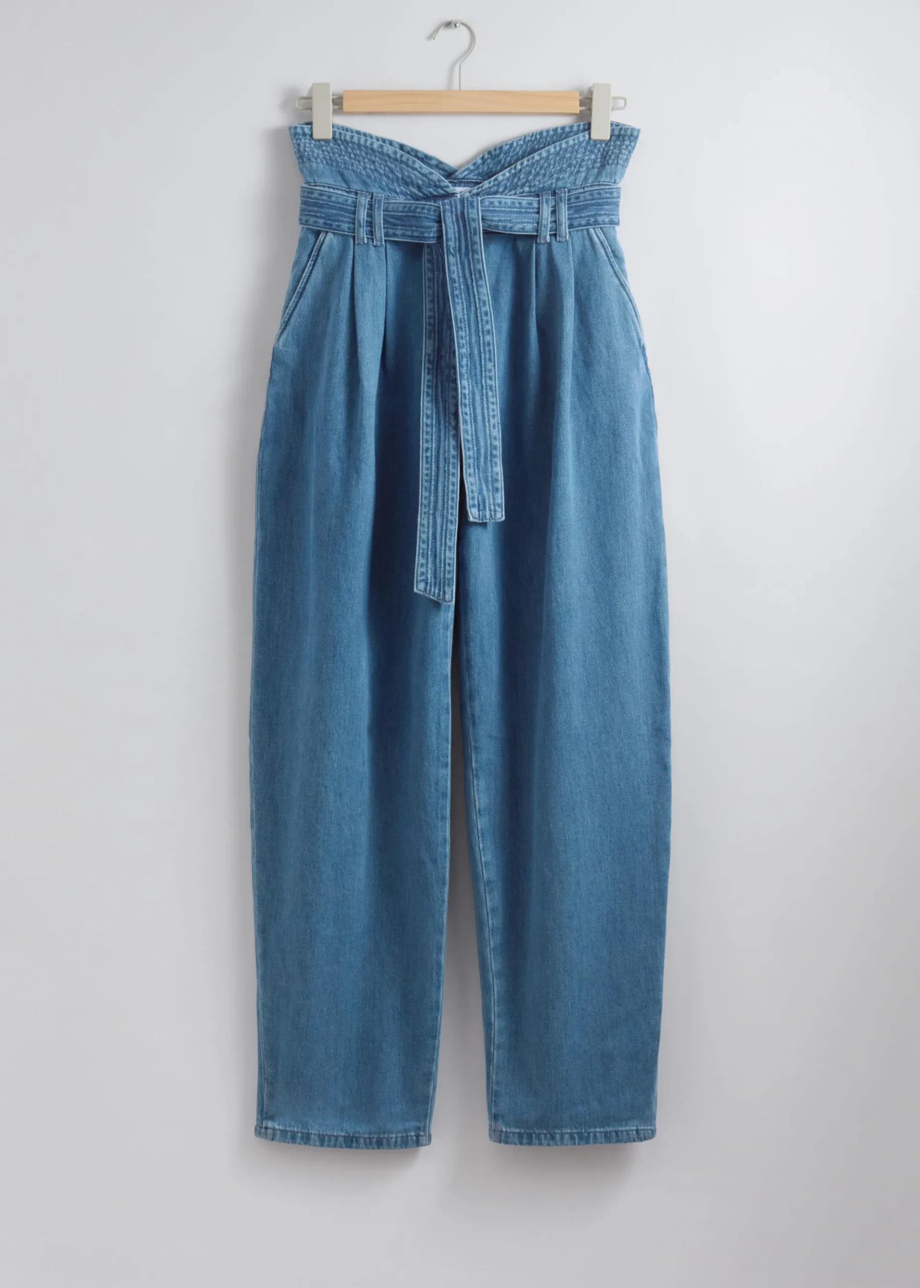 & Other Stories Weite Paperbag-Jeans