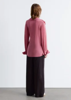 & Other Stories Wickelbluse mit Rüschen