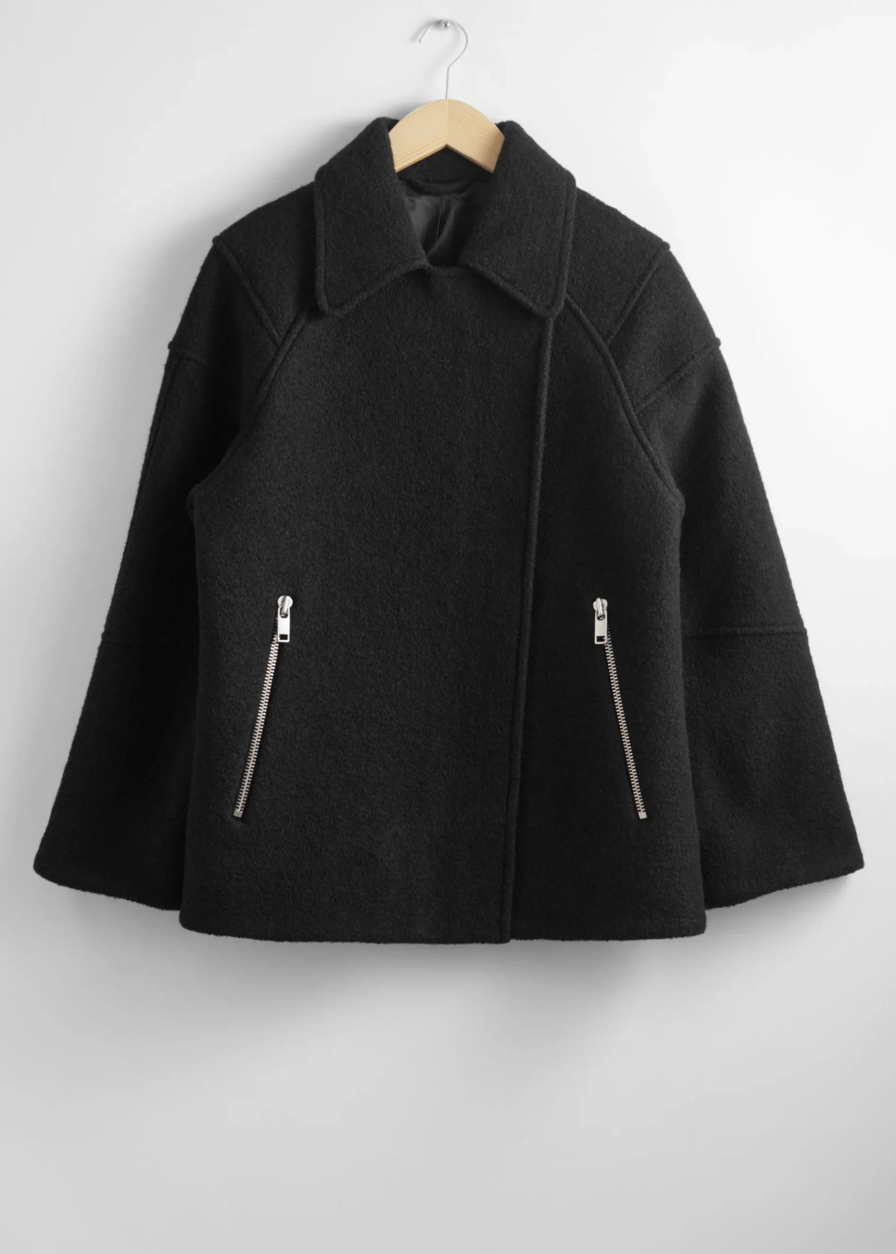 & Other Stories Wolljacke im Bikerstil