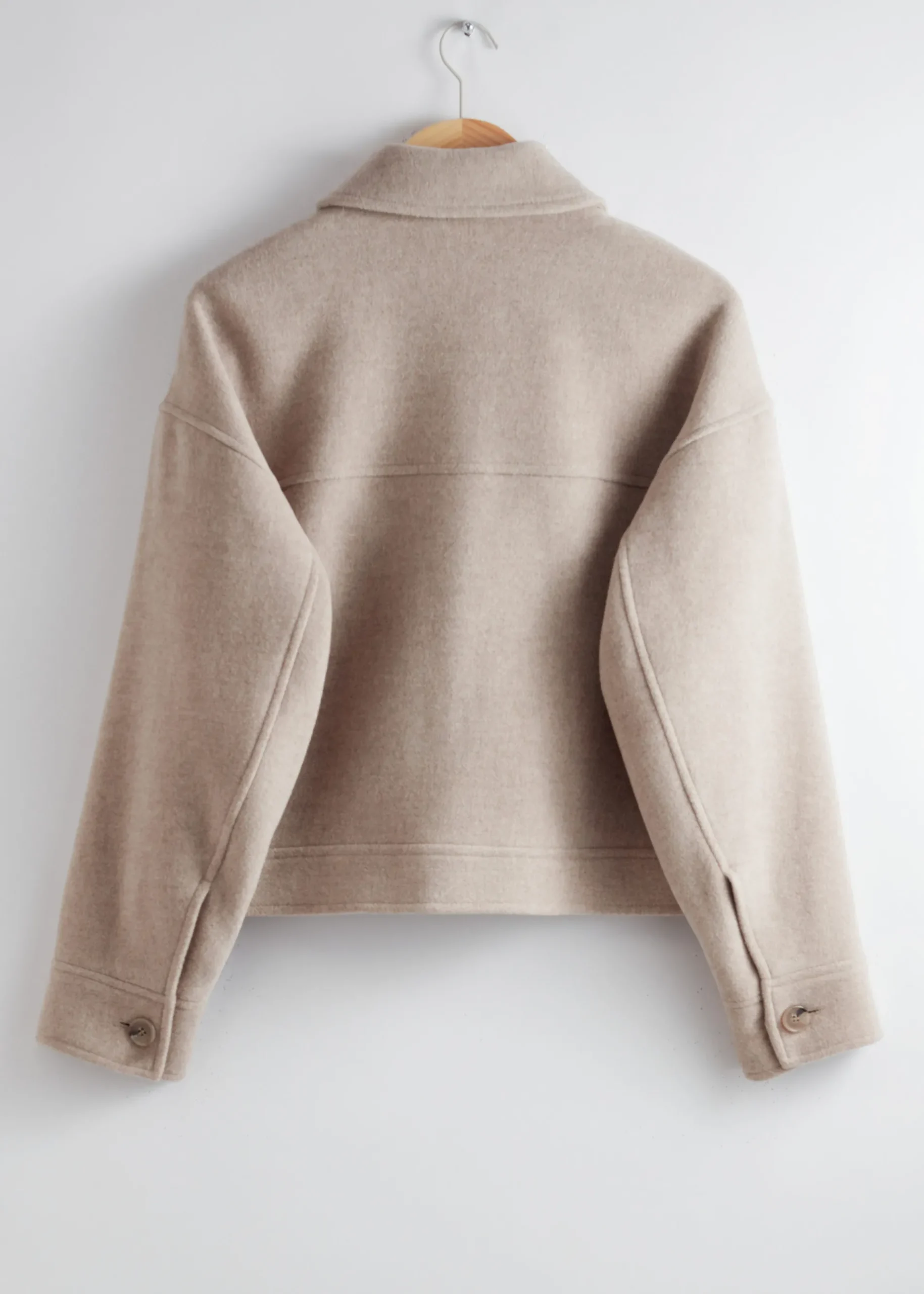 & Other Stories Wolljacke mit Kragen