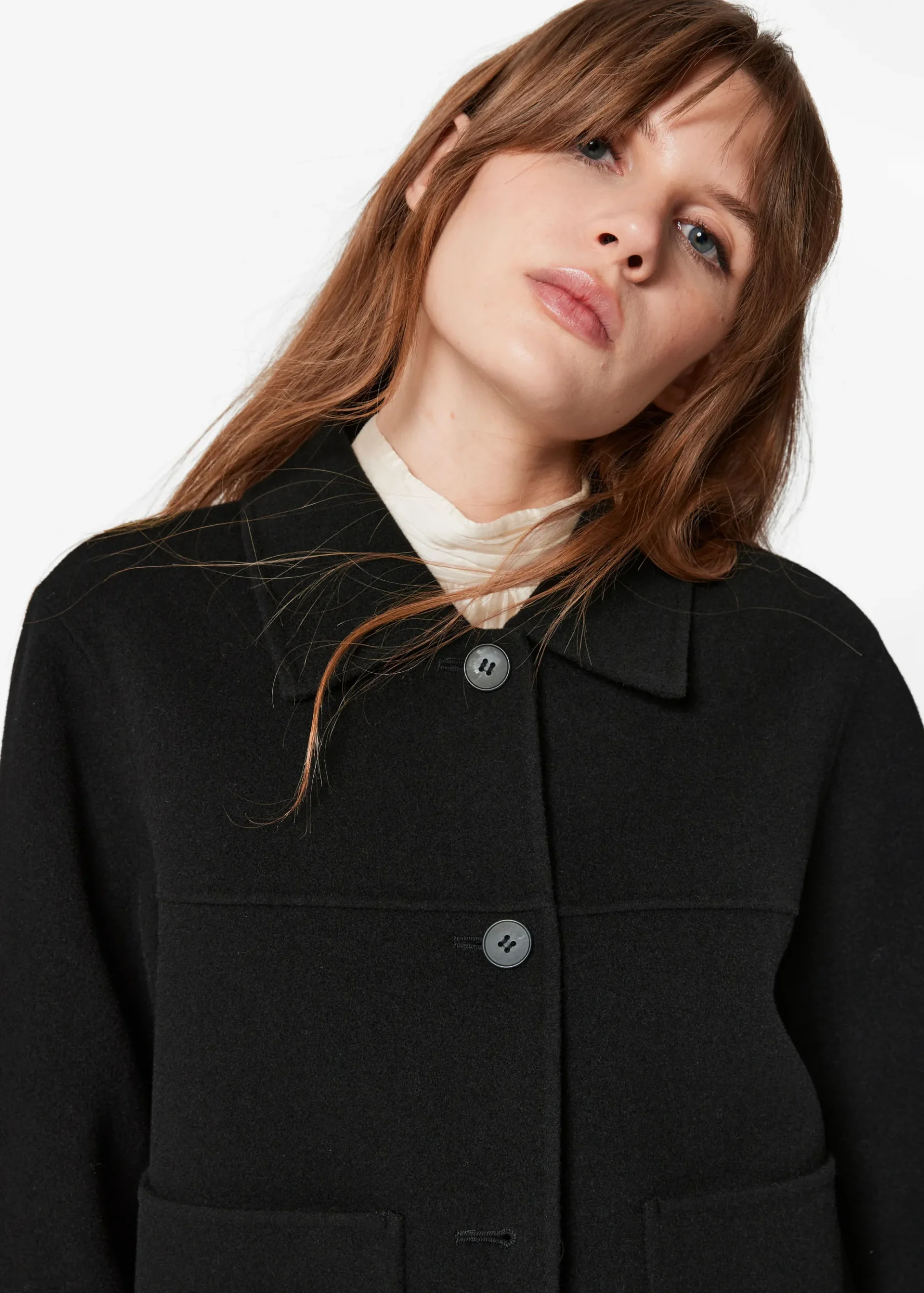 & Other Stories Wolljacke mit Kragen