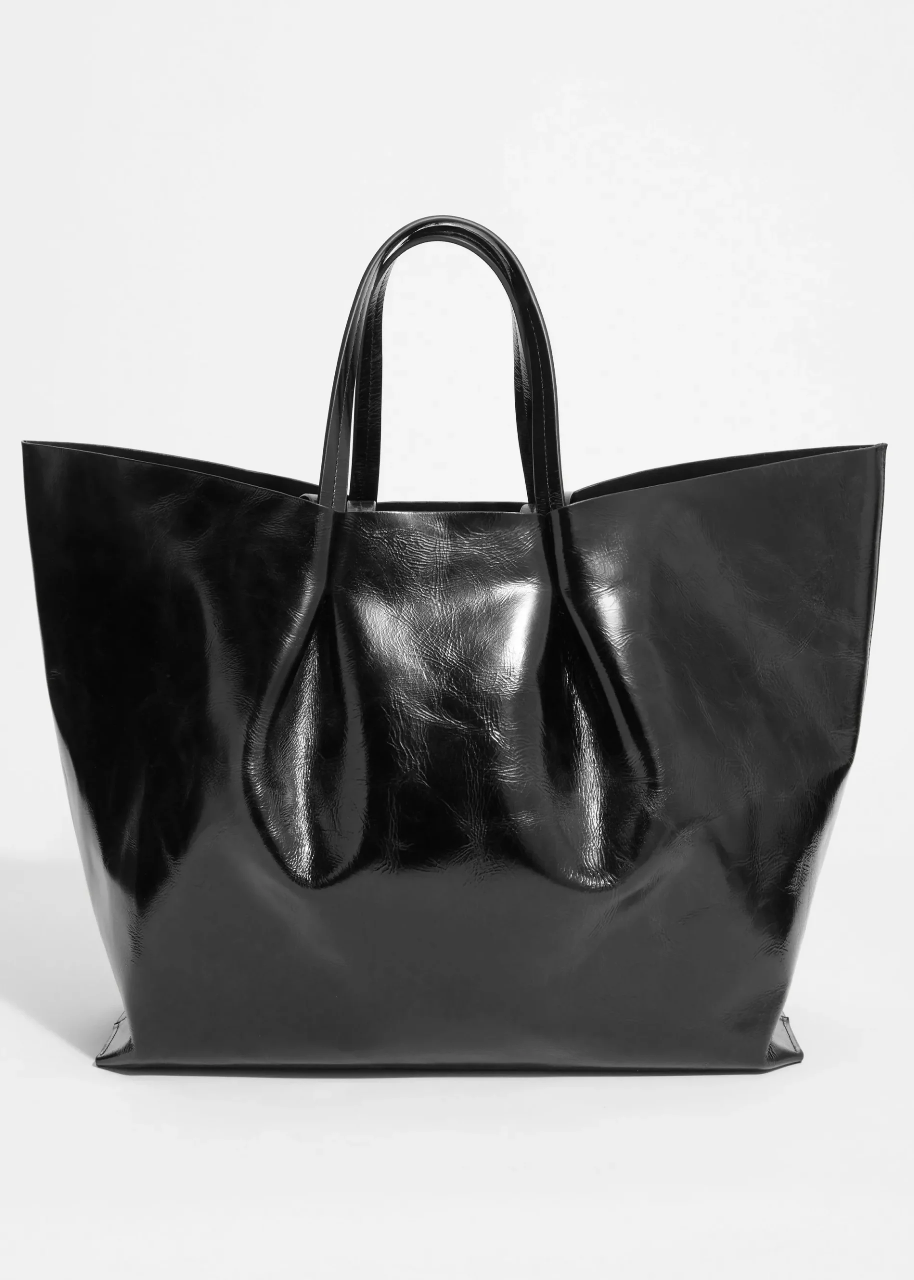 & Other Stories XL-Tragetasche aus Leder